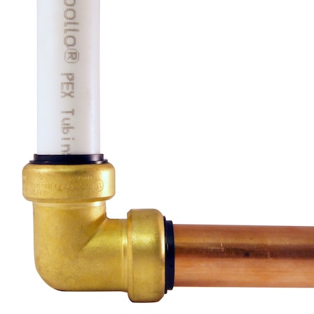 Apollo 1 in. Brass Push-to-Connect 90-Degree Elbow FSBE1